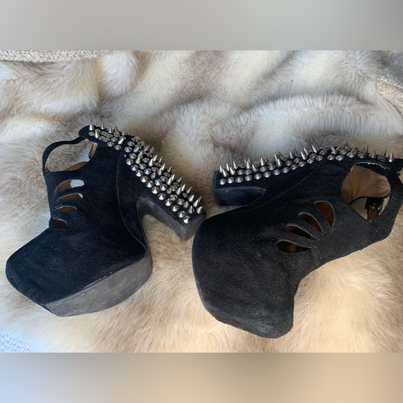 Jeffrey Campbell Studded, Suede Platform - Picture 5 of 5